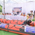 बाढ़ आपदा में बचाव एवं राहत के लिए एनएमडीसी द्वारा बस्तर को 48 घंटे में पुणे से मिले 4 रेस्क्यू स्पीड बोट
