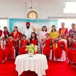 दिव्यरूपेण गरबा कन्या पूजन कन्या भोज का भव्य आयोजन किया प्रत्युषा फाउंडेशन ने