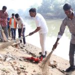 रामपुर आश्रम में जनभागीदारी से चला सेवा संकल्प के साथ स्वच्छता अभियान